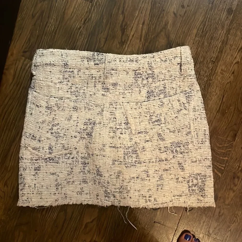 Derek Lam tweed skirt for fall bought at Intermix